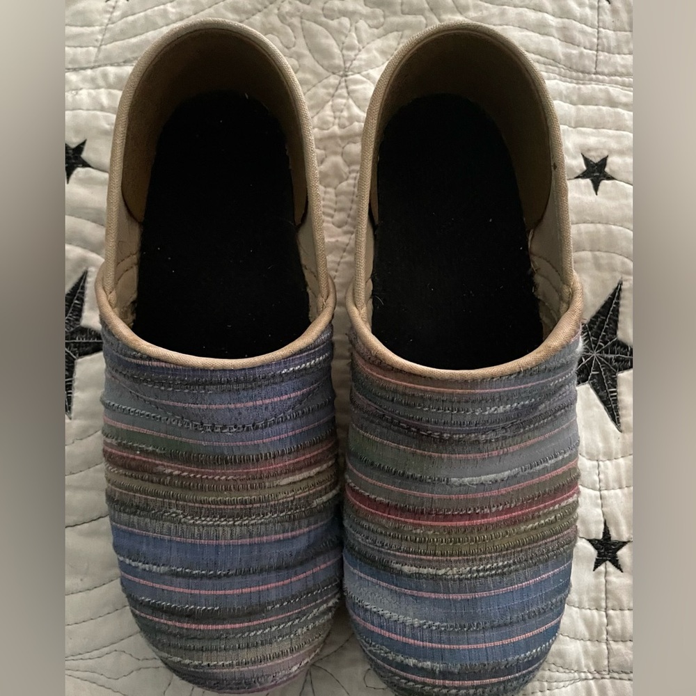 Dansko blue clogs 38